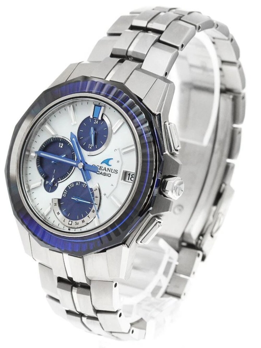CASIO OCEANUS CASIO WATCH OCW-S6000PB-7AJR Solar Powered Radio Men's_963166